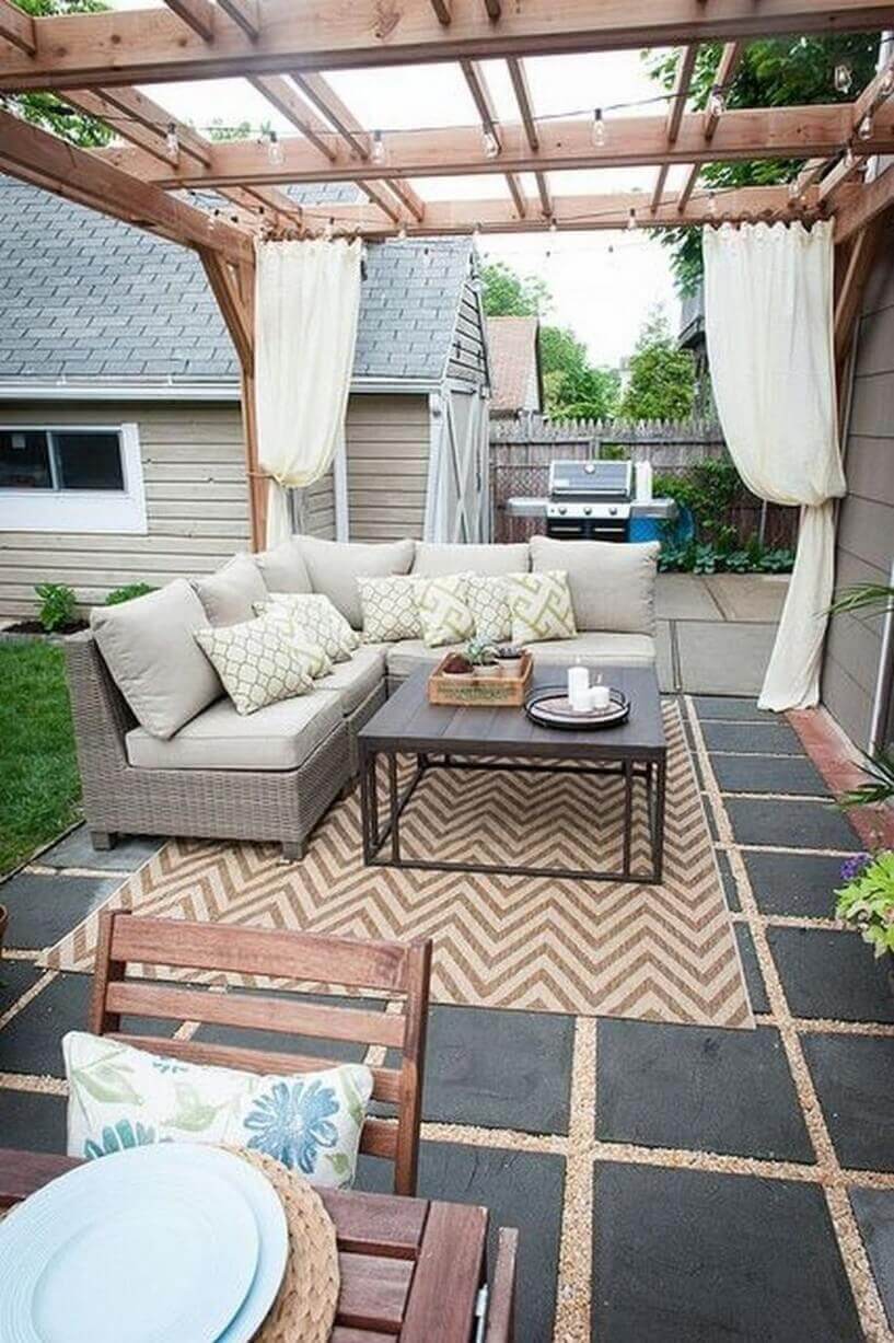 inexpensive backyard patio ideas Small Backyard Patio