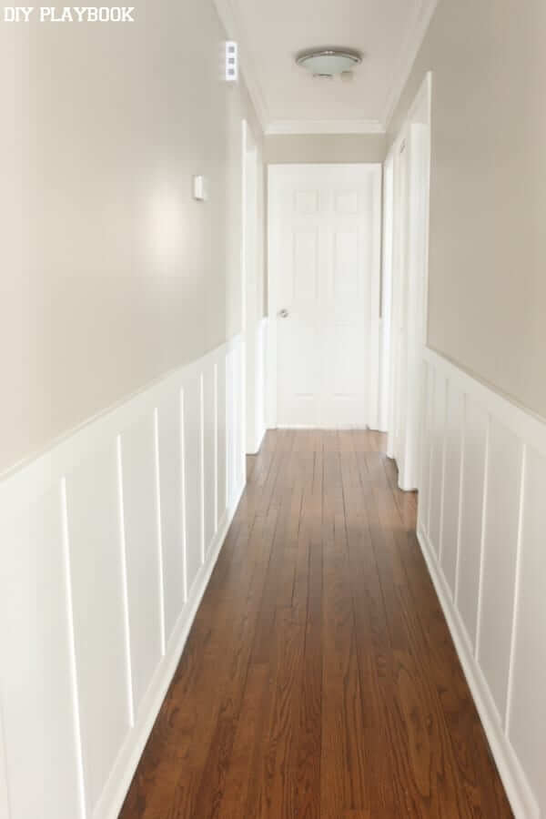 narrow hallway small hallway lighting ideas With Led